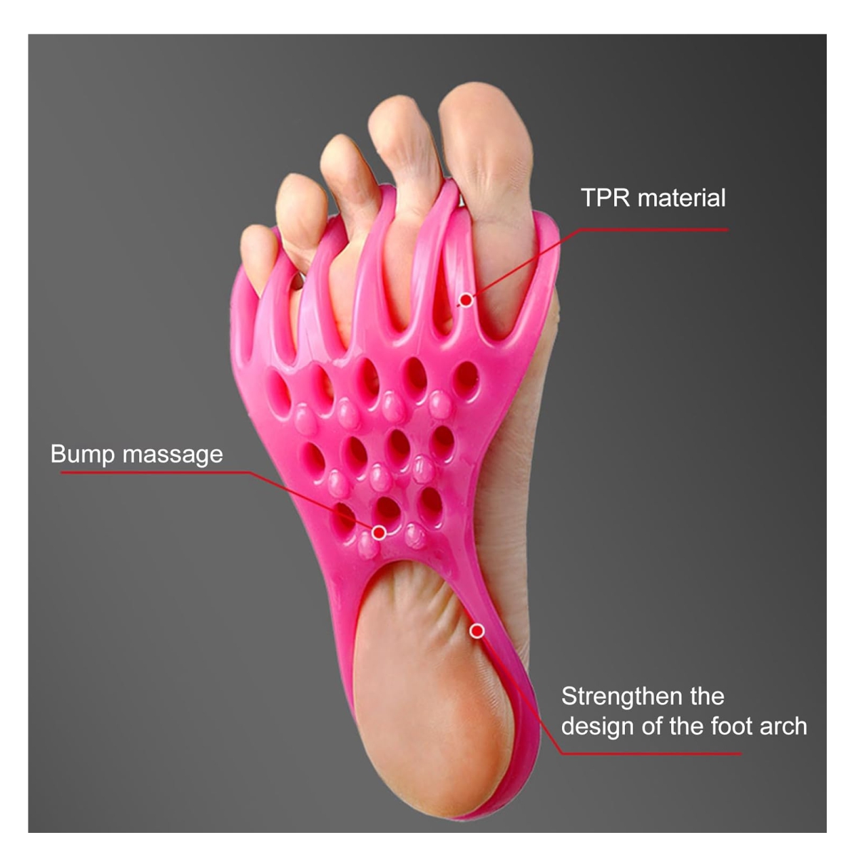 Miniatura 3 de Banda Elastica Ejercitador De Pies Dedos